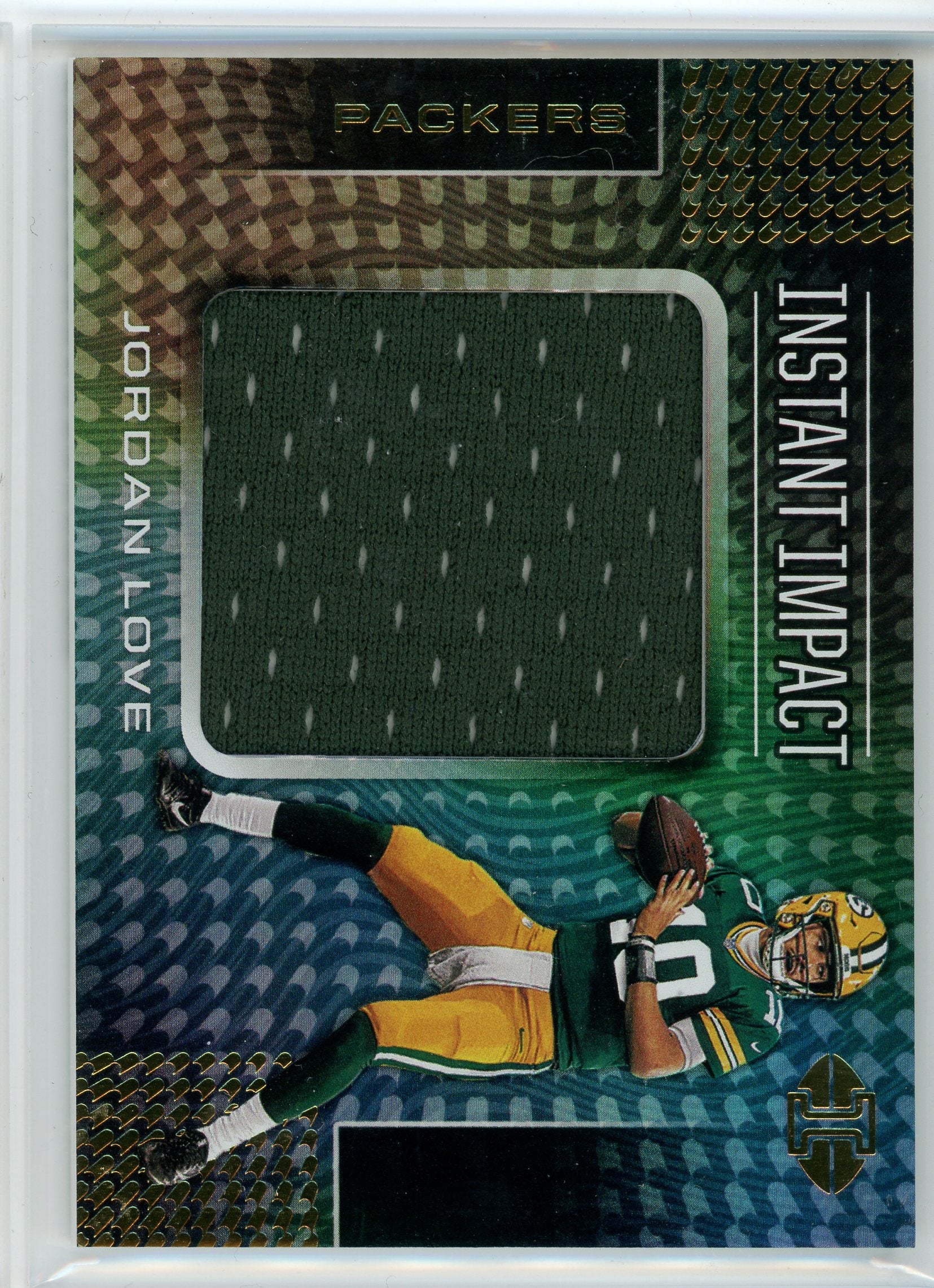 2020 Panini Illusions #114 Jordan Love Instant Impact Jumbo Patch