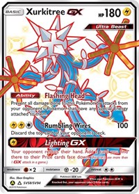 pokemon Hidden Fates: Shiny Vault Xurkitree GX