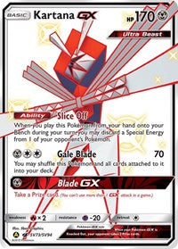 Pokemon Hidden Fates: Shiny Vault Kartana GX