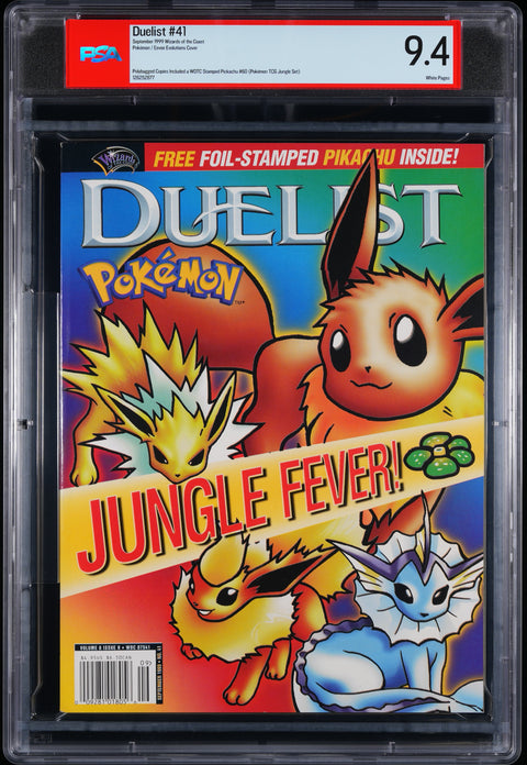 Wizards of the Coast The Duelist #41 POKEMON/EEVEE EVOLUTIONS