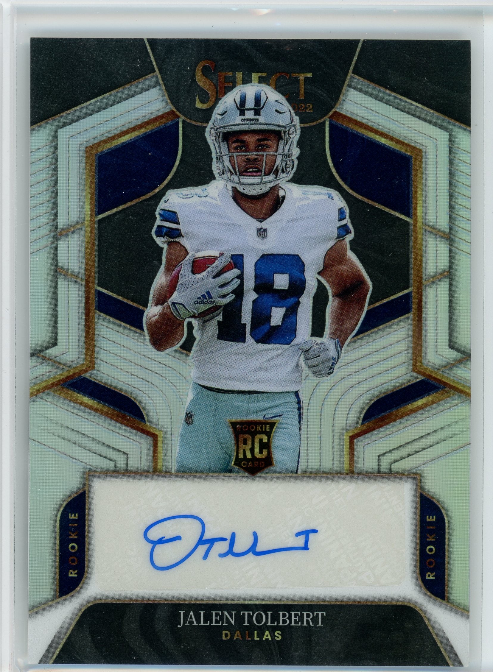 2022 Panini Select #RS-JT Jalen Tolbert Rookie Auto /199