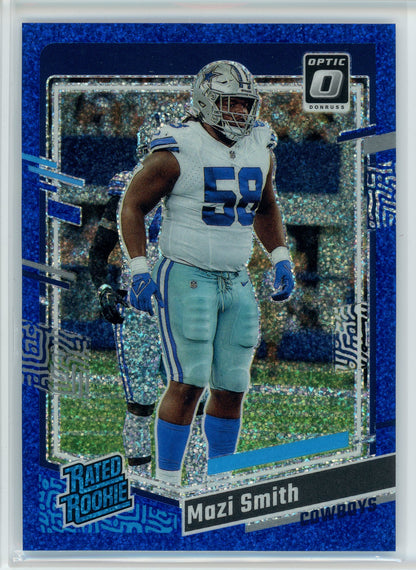 2023 Donruss Optic #228 Mazi Smith Blue Glitter