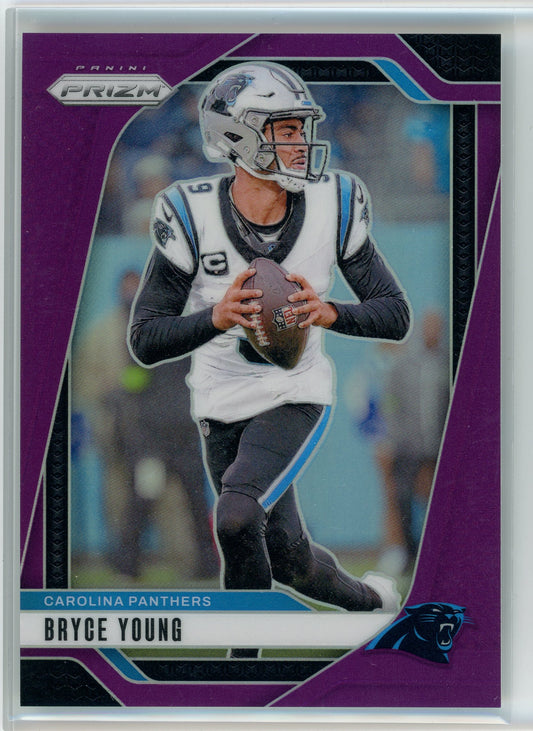 2024 Panini Prizm #37 Bryce Young Purple Prizm /125