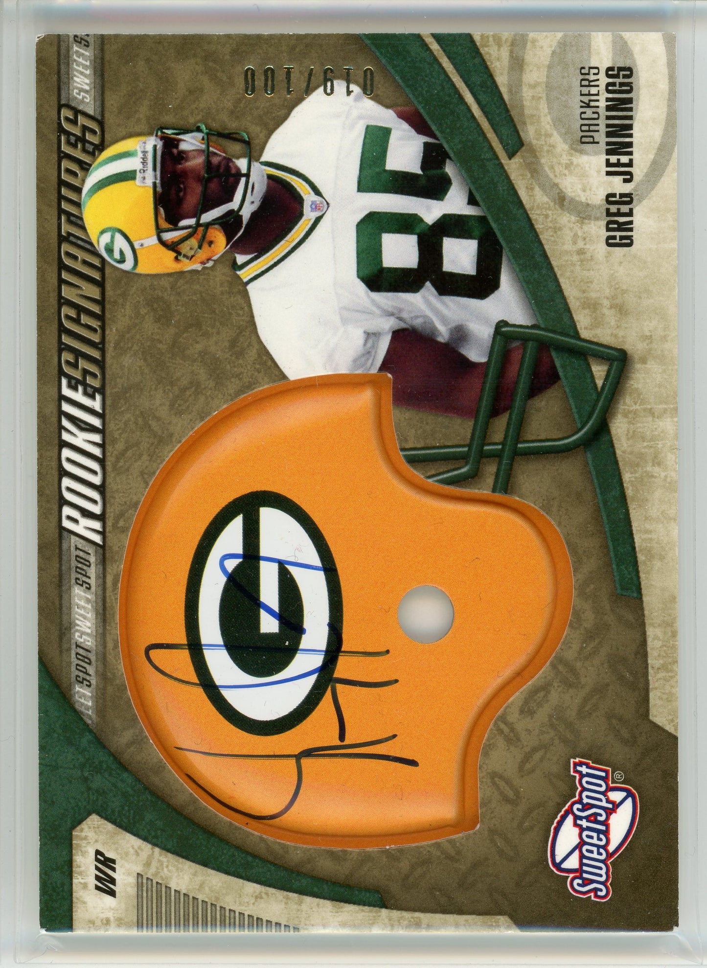 2006 Sweet Spot #185 Greg Jennings Rookie Signatures