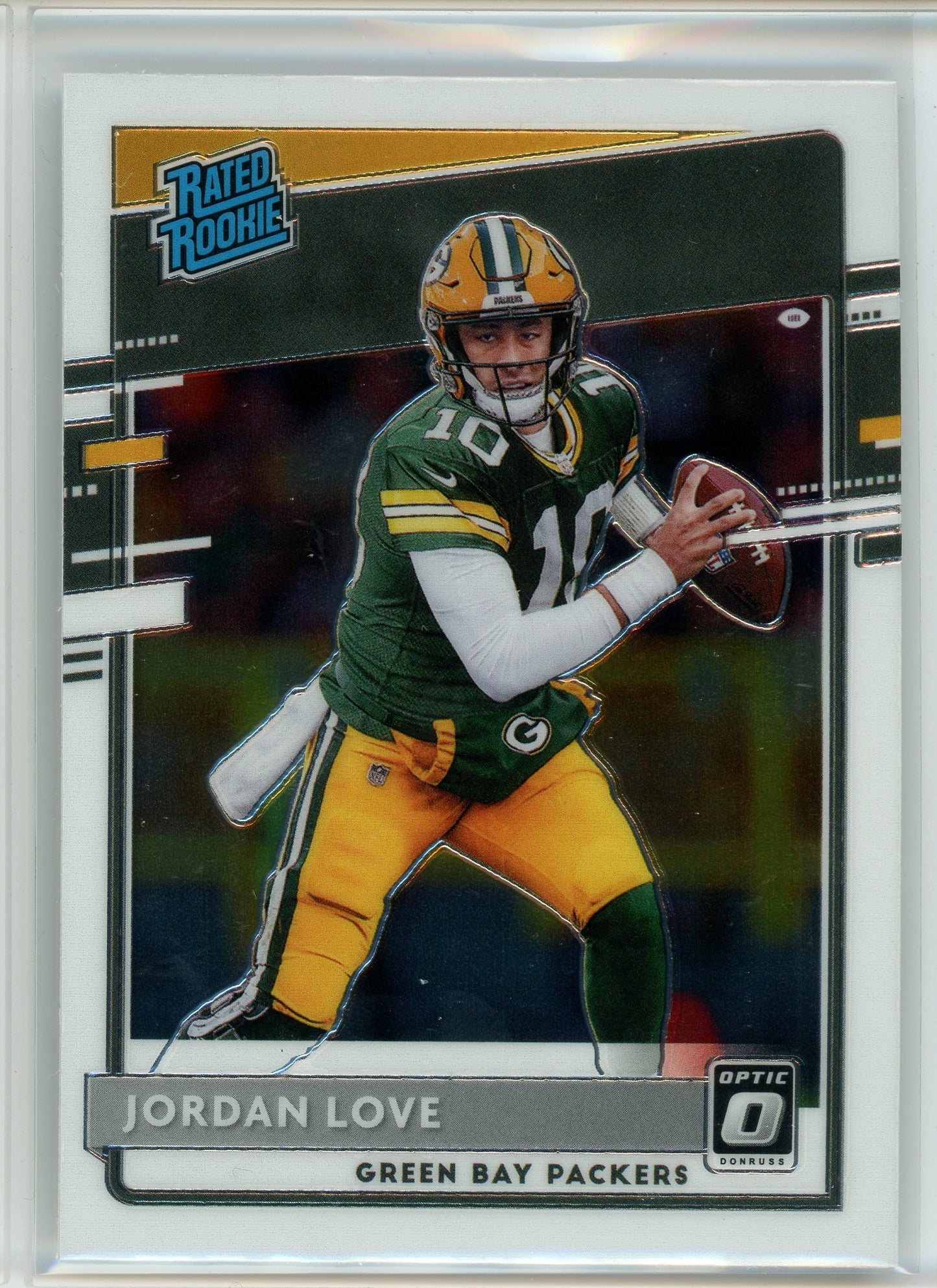 2020 Donruss Optic #154 Jordan Love