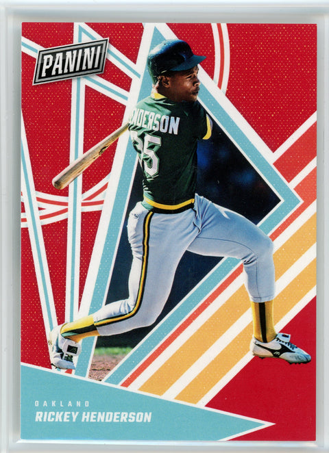 2024 Panini #BB5 Rickey Henderson Black Friday Red /125