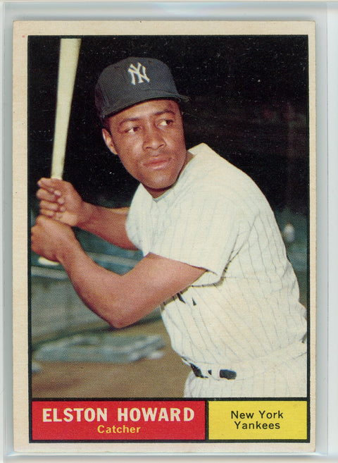 1961 Topps #495 Elston Howard