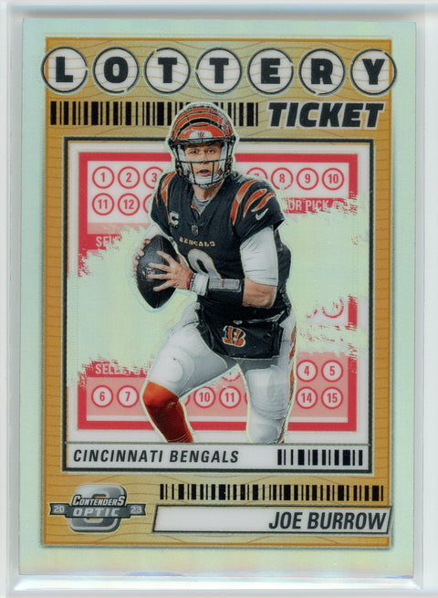 2023 Panini Contenders Optic #LT-2 Joe Burrow Lottery Ticket