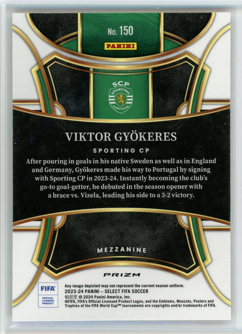 2023-24 Panini Select FIFA #150 Viktor Gyökeres Red