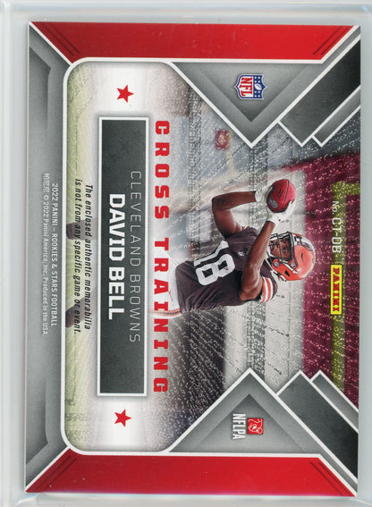 2022 Panini Rookies & Stars #CT-DB David Bell Cross Training Patch /249