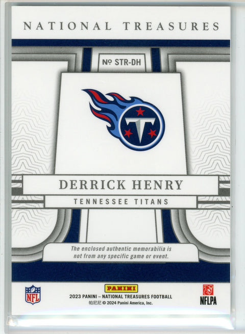 2023 Panini National Treasures #STR-DH Derrick Henry Sunday Treasures /99