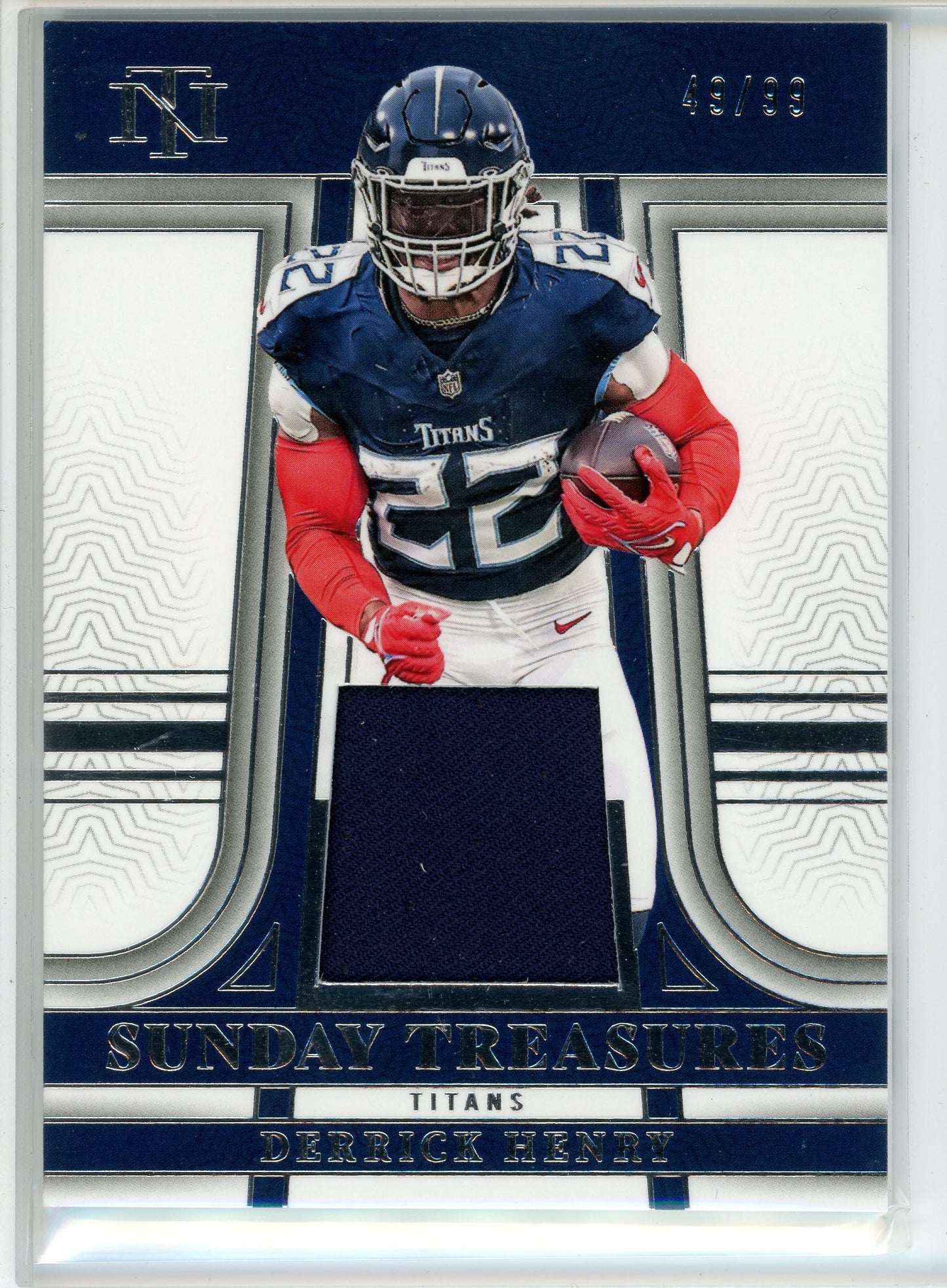 2023 Panini National Treasures #STR-DH Derrick Henry Sunday Treasures /99