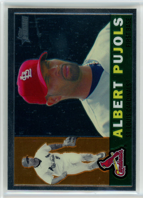 2009 Topps Heritage #C10 Albert Pujols Chrome #/1960