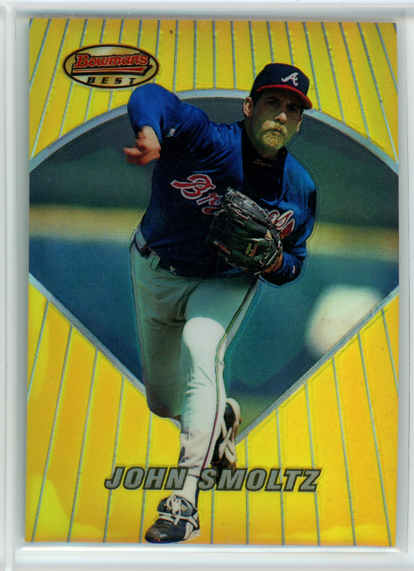 1996 Bowman's Best #72 John Smoltz Refractors