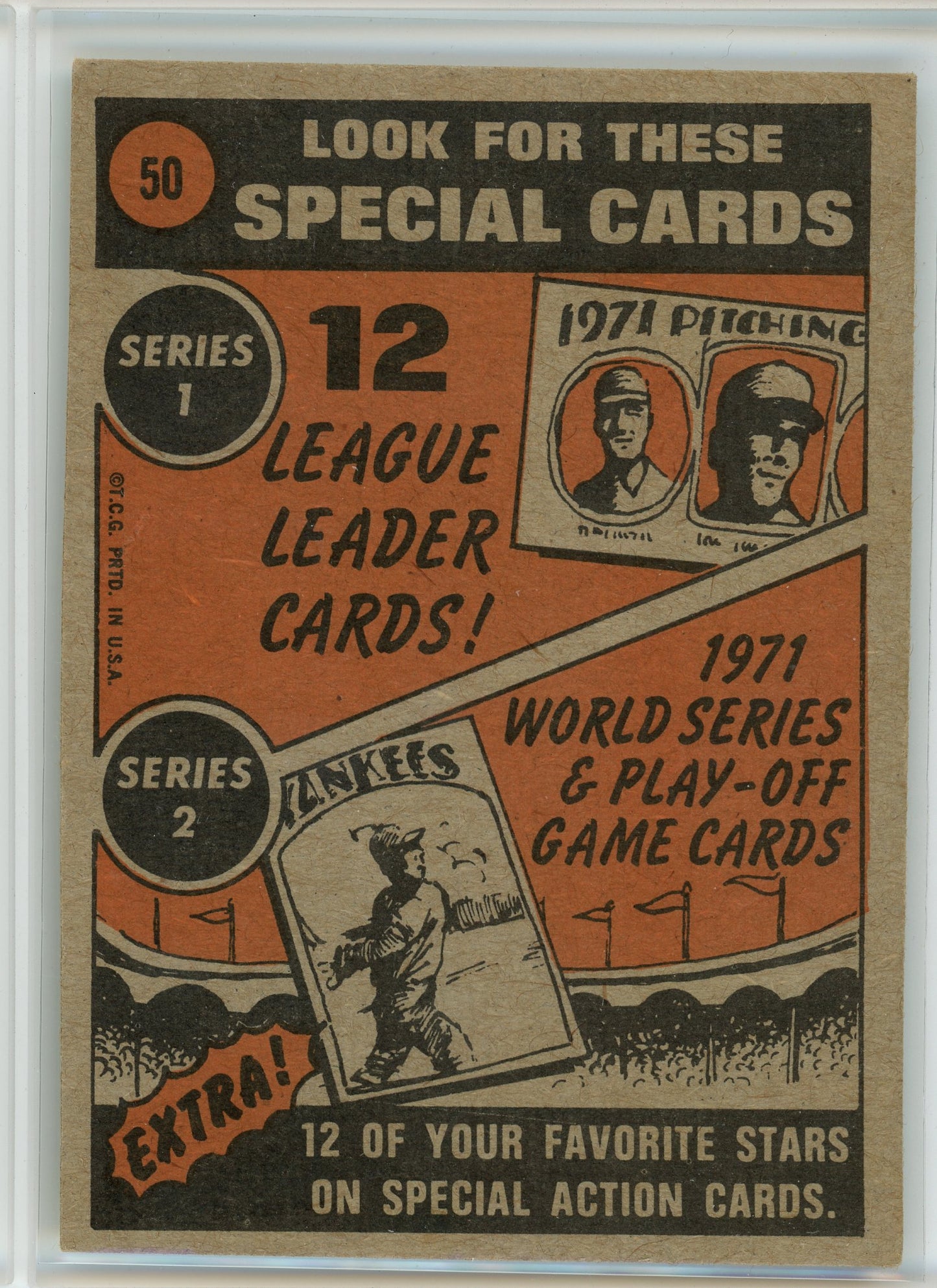 1972 Topps #50 Willie Mays