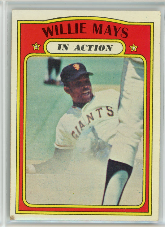 1972 Topps #50 Willie Mays