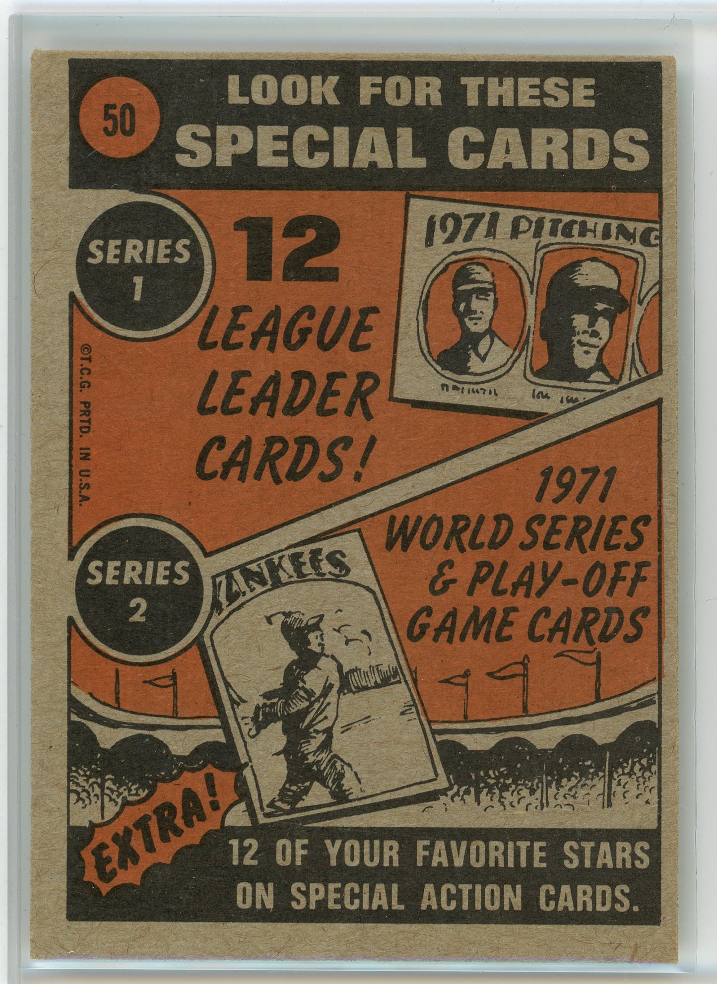 1972 Topps #50 Willie Mays