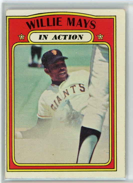 1972 Topps #50 Willie Mays