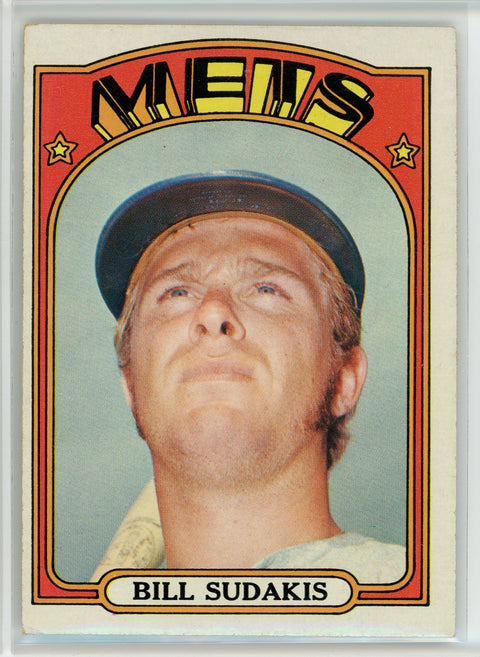 1972 Topps #722 Bill Sudakis