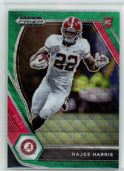 2021 Panini Prizm Draft Picks Collegiate #102 Najee Harris Green Wave