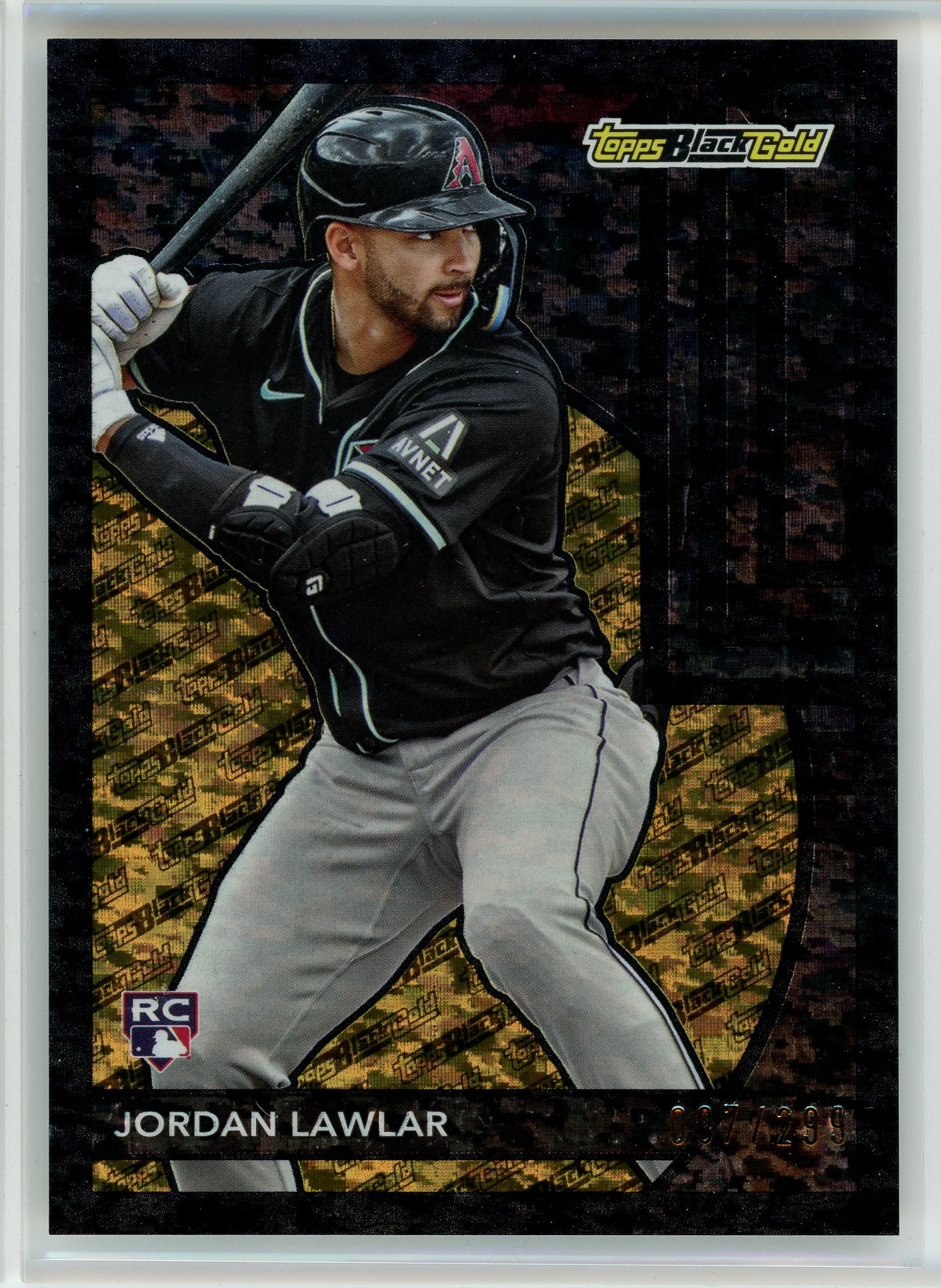 2024 Topps Black Gold #BG-16 Jordan Lawlar /299