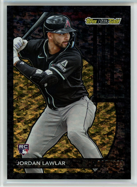 2024 Topps Black Gold #BG-16 Jordan Lawlar /299