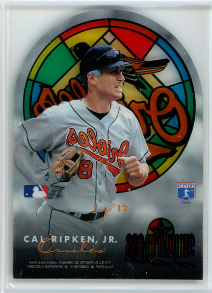 1996 Studio #1 Cal Ripken, Jr. Stained Glass Stars
