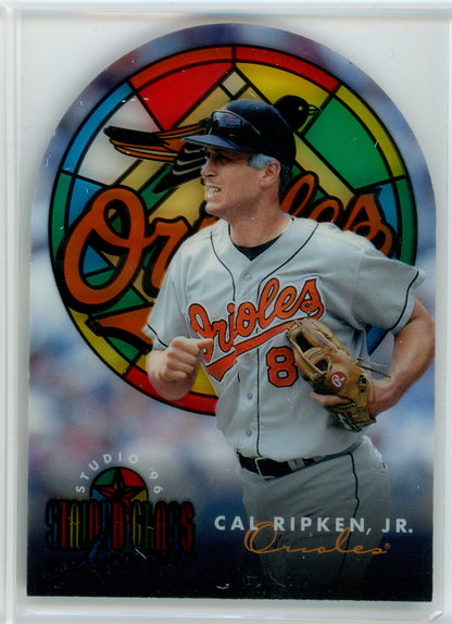 1996 Studio #1 Cal Ripken, Jr. Stained Glass Stars