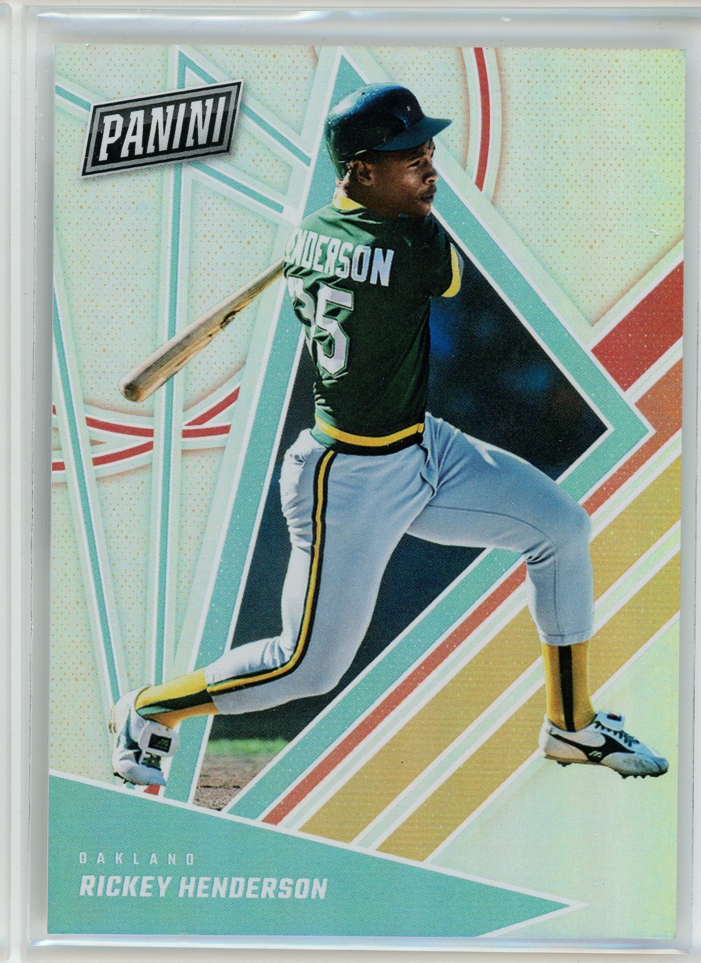 2024 Panini #BB5 Rickey Henderson Black Friday Silver Foil /150