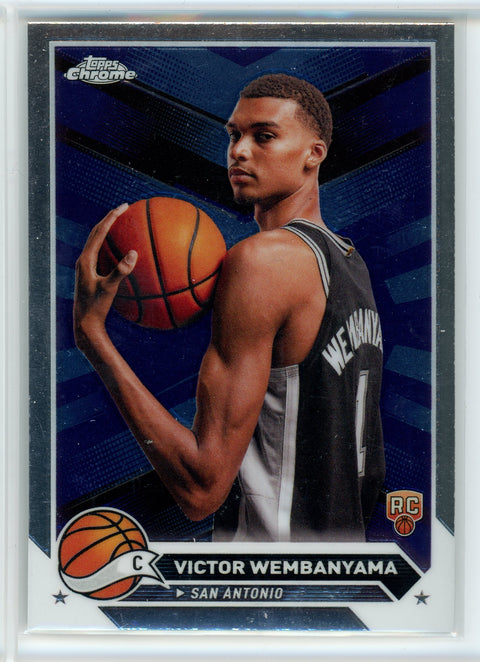 2023-24 Topps Chrome #1 Victor Wembanyama Refractors
