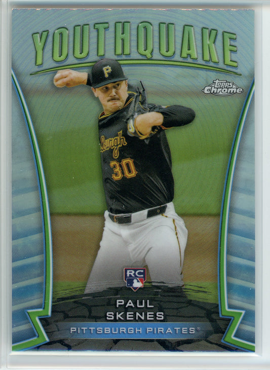 2024 Topps Chrome Update #YQ-51 Paul Skenes Youthquake