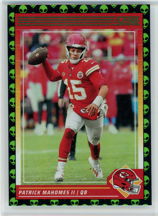 2024 Score #137 Patrick Mahomes II Extraterrestrial Alien