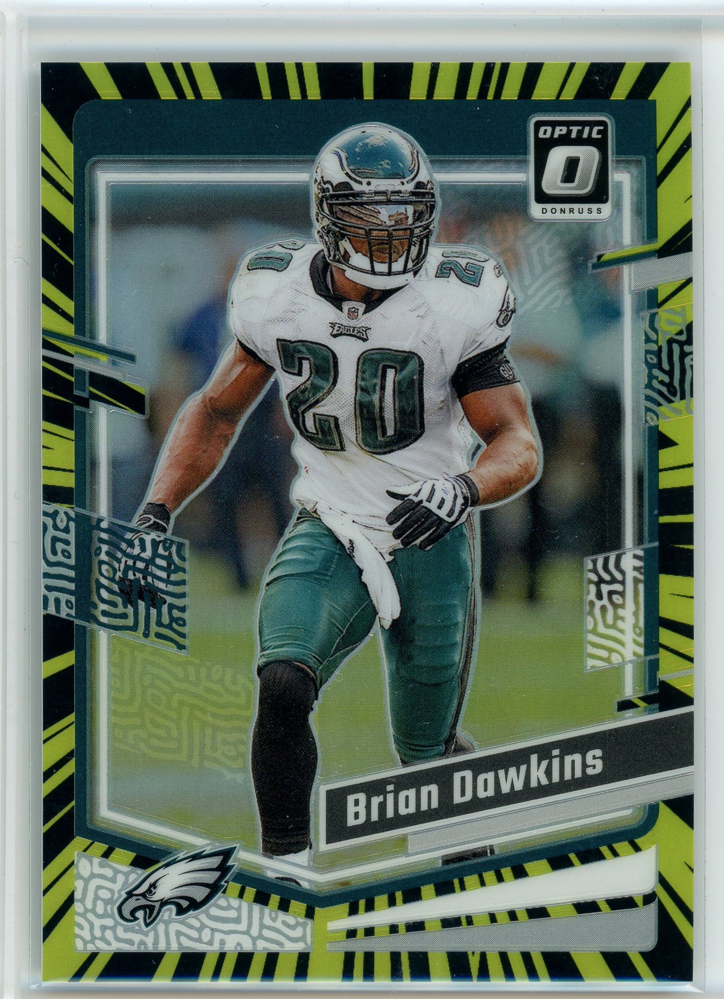 2023 Donruss Optic #154 Brian Dawkins Electricity #/69