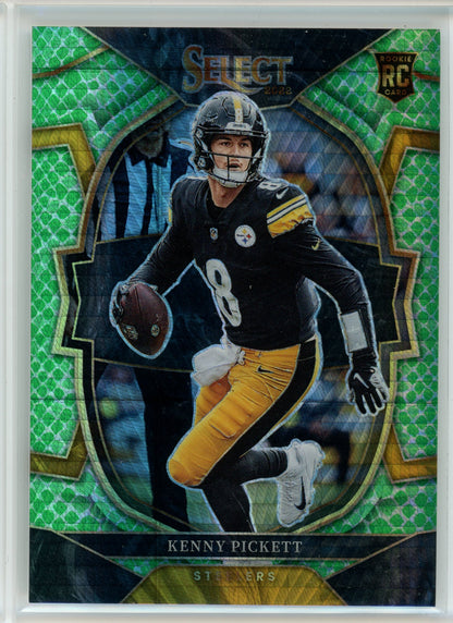 2022 Panini Select #64 Kenny Pickett Dragon Scale Prizm /89