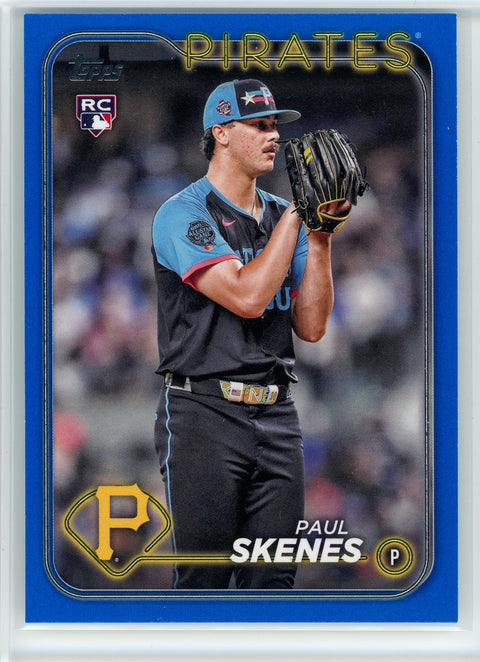 2024 Topps Update #ASG-29 Paul Skenes 2024 All-Star Game Blue