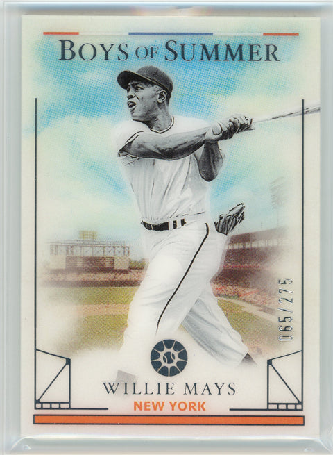 2024 Panini Boys Of Summer #38 Willie Mays /275