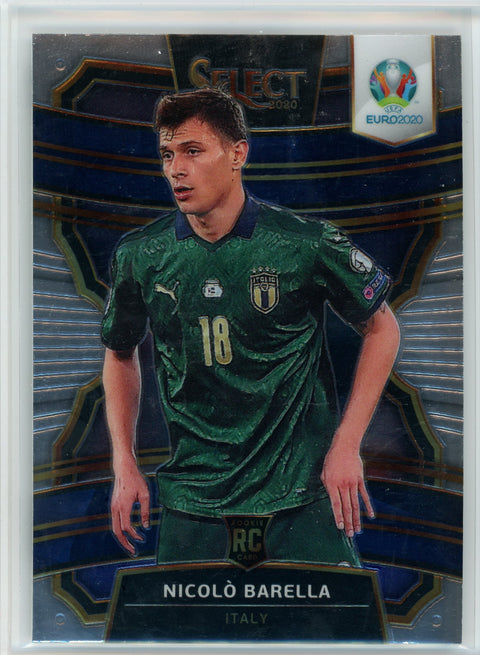 2020 Panini Select UEFA Euro #3 Nicolo Barella