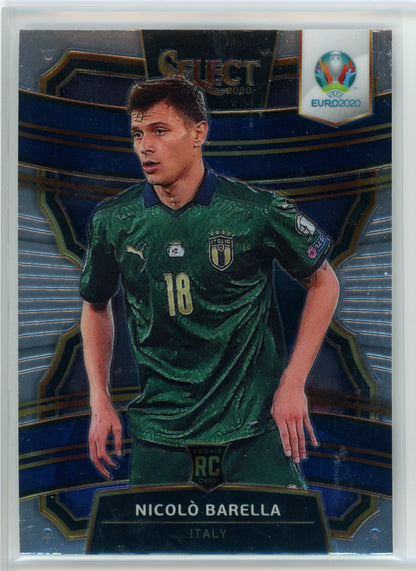 2020 Panini Select UEFA Euro #3 Nicolo Barella
