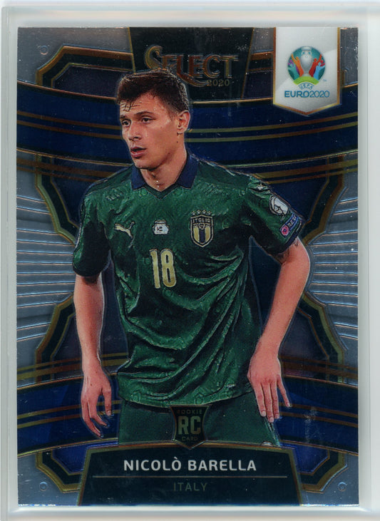 2020 Panini Select UEFA Euro #3 Nicolo Barella