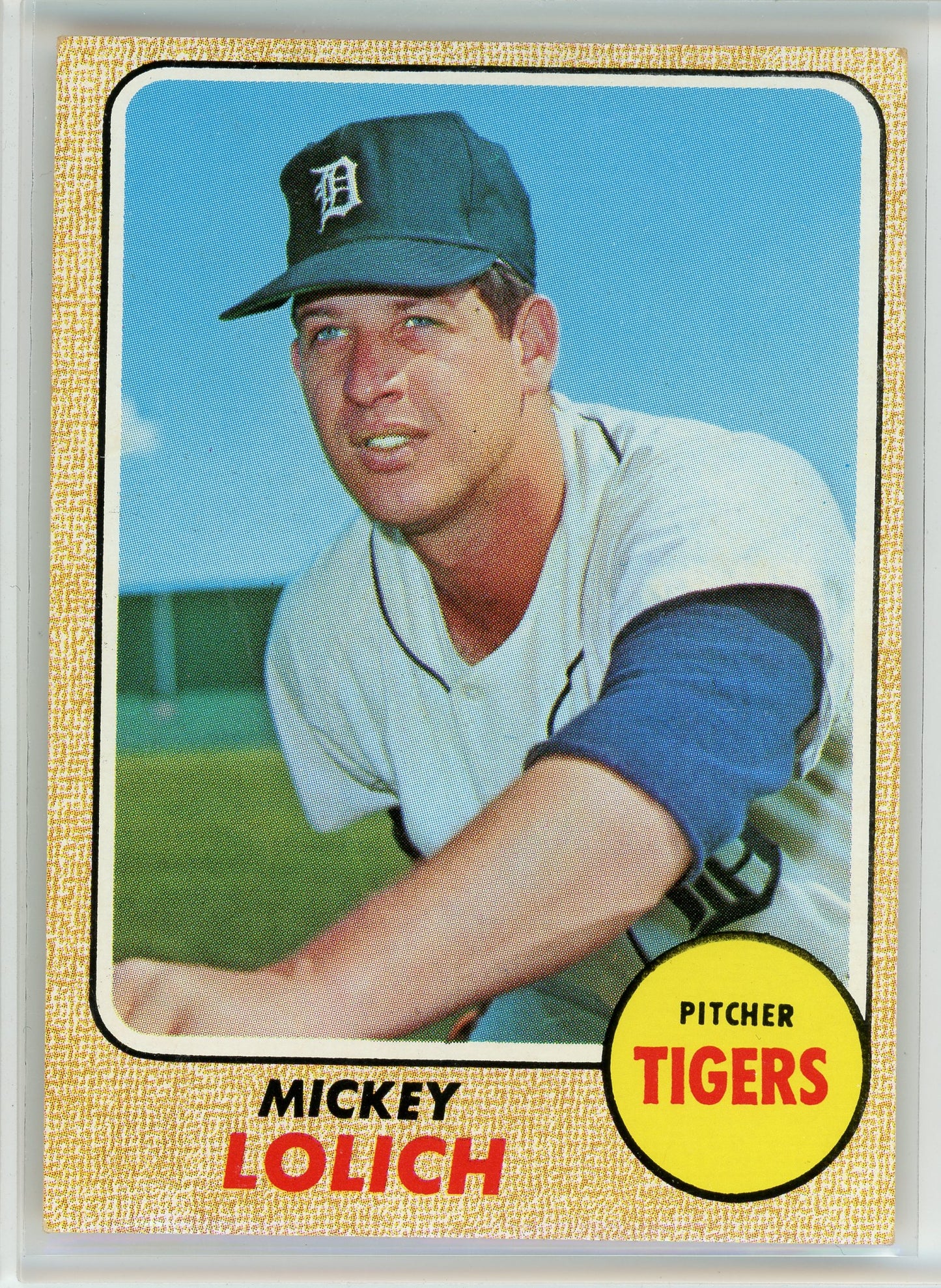 1968 Topps #414 Mickey Lolich