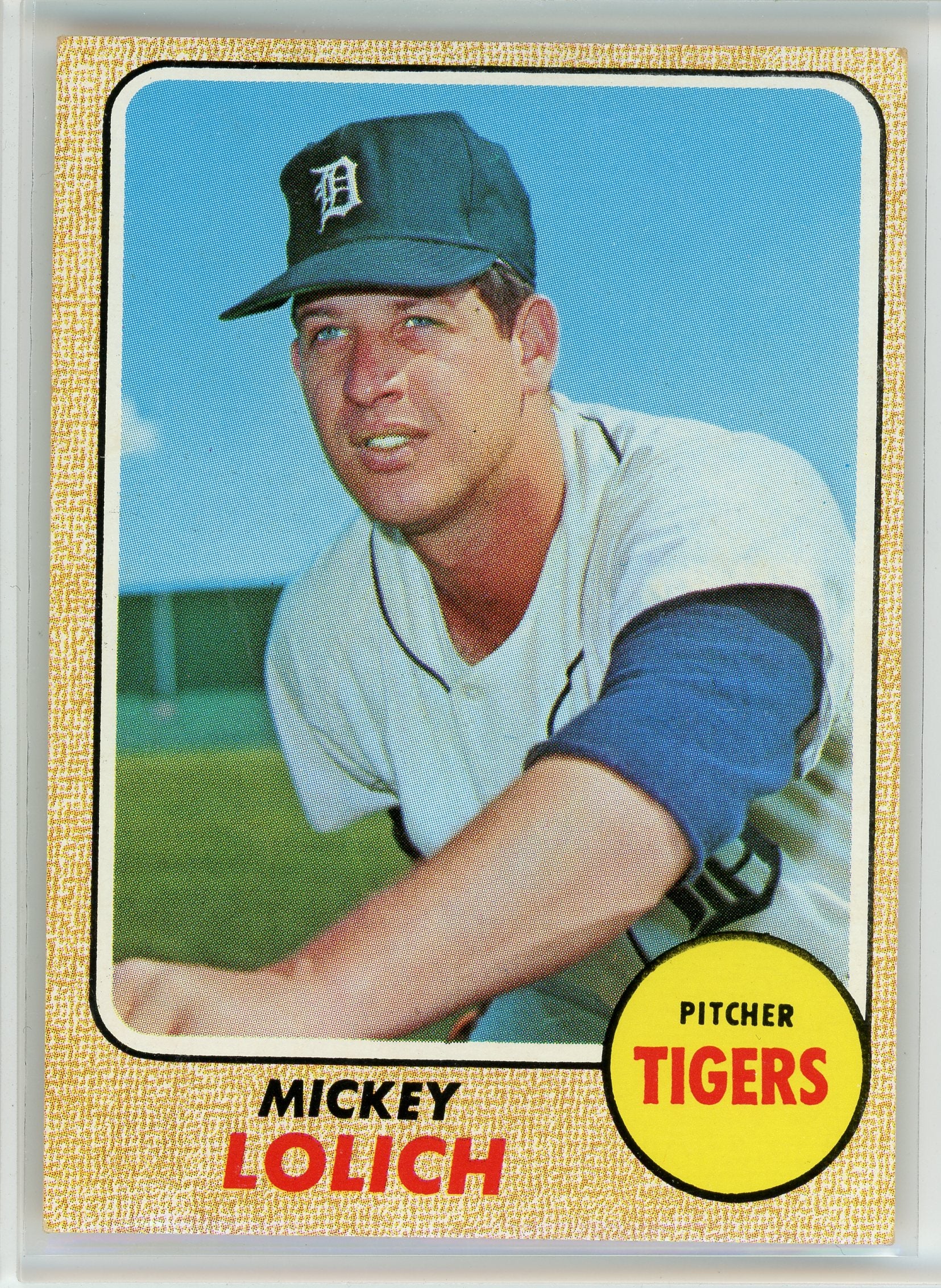 1968 Topps #414 Mickey Lolich