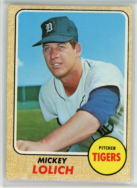 1968 Topps #414 Mickey Lolich