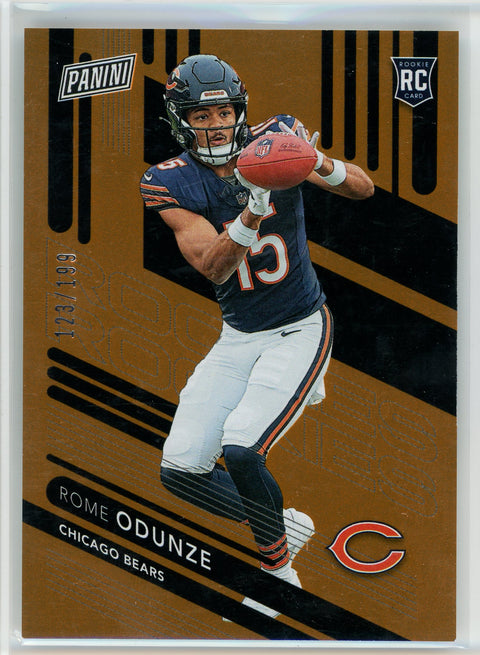 2024 Panini The National #RC12 Rome Odunze Rookie Bronze /199