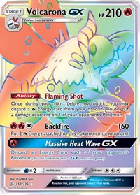 Pokemon SM - Cosmic Eclipse Volcarona GX (Secret)
