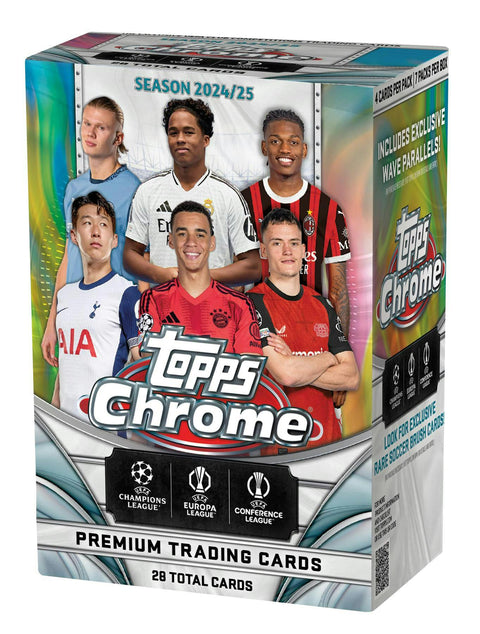 2024/25 Topps Chrome Soccer UEFA Blaster Box