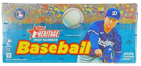 2024 Topps Heritage High Number Baseball Hobby Breaker Box