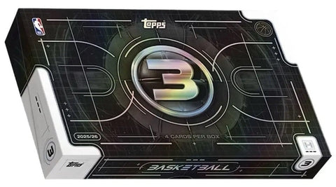 2025-26 Topps Three Basketball Hobby Box