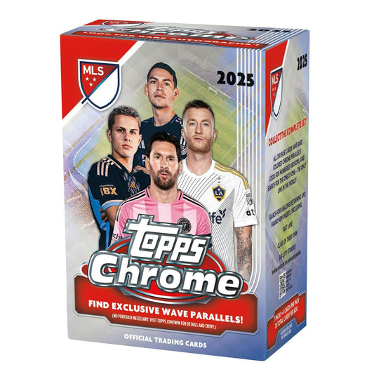 2025 Topps MLS Major League Soccer Chrome Blaster Box