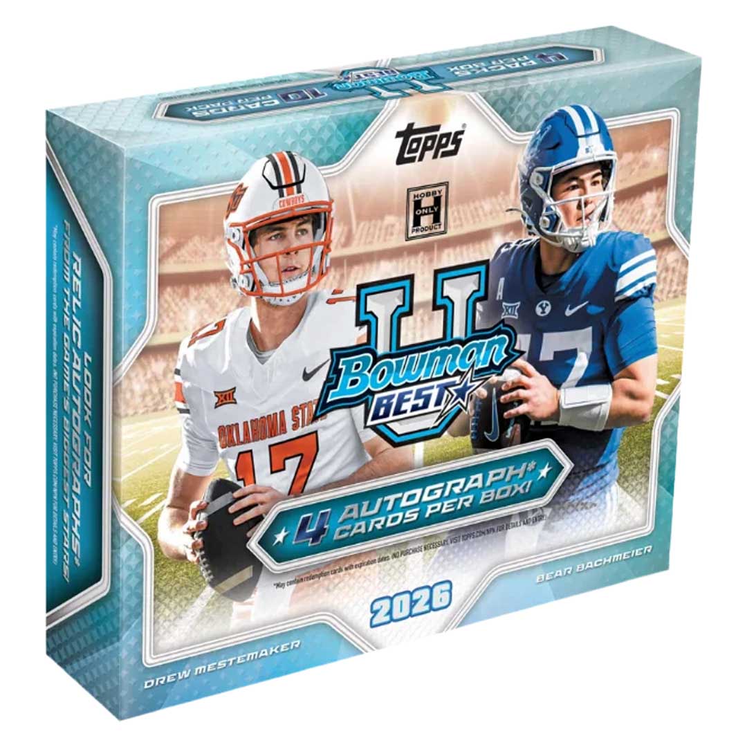 Topps 2026 Bowman's Best University Football Hobby Box