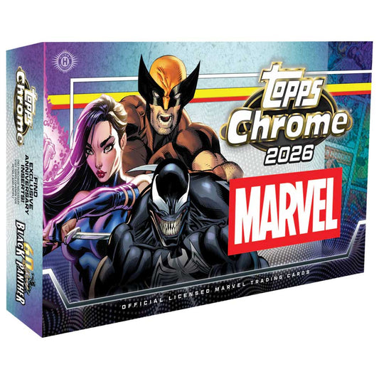 2026 Topps Marvel Comics Chrome Hobby Box
